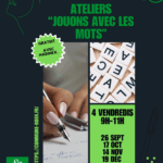 Aff 2025 4 ateliers écriture
